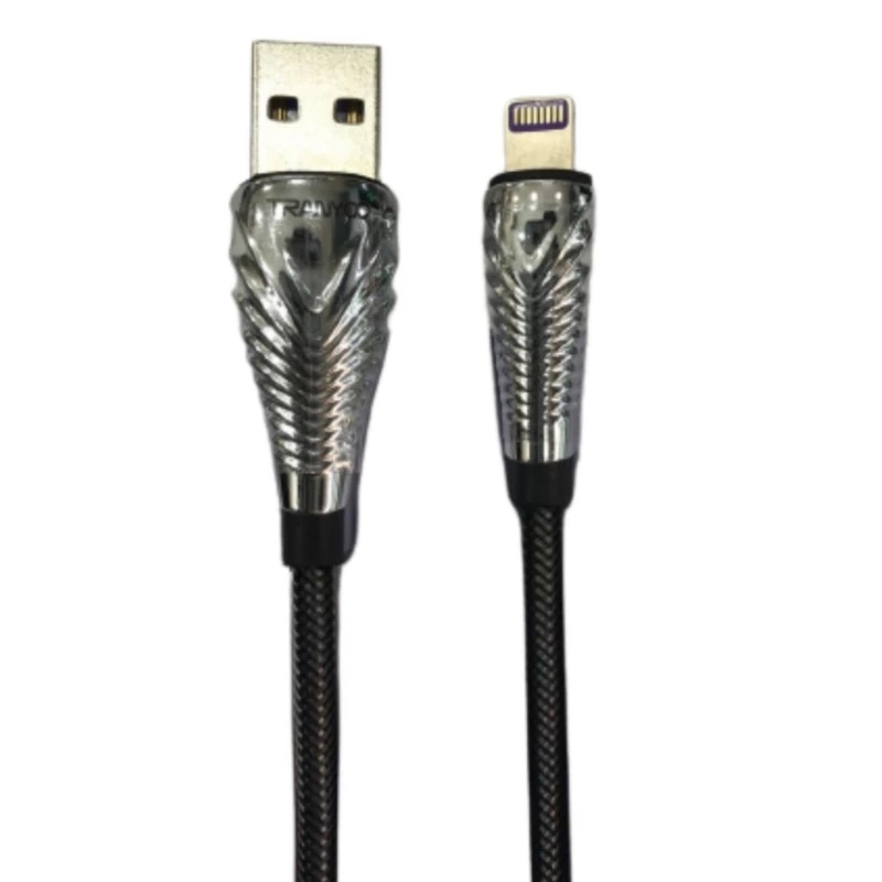 کابل تبدیل USB به لایتنینگ ترانیو مدل X17 طول 1 متر 